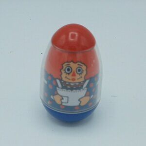 Vintage Raggedy Ann Weeble Wobble 1977 Bobbs Merrill Co